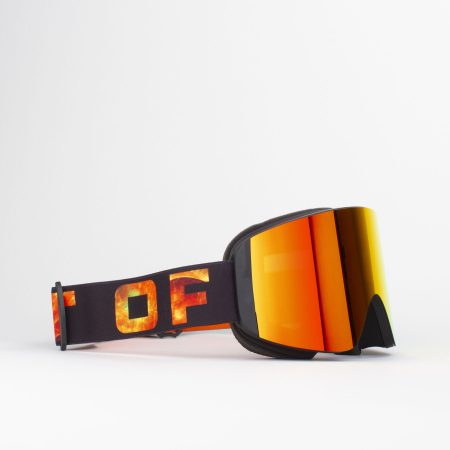 عینک اسکی اوت آف مدل KATANA VOLCANO به همراه لنز هوای برفی اضافه Persimmon