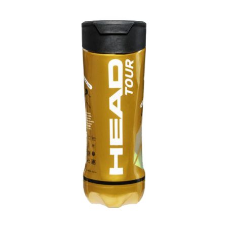 HEAD TOUR 3 TENNIS BALLS SINGLE CAN