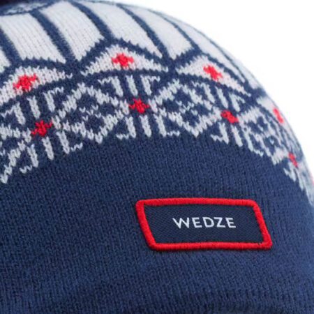 کلاه بافتنی WEDZE مدل Jacquard Ski اورجینال