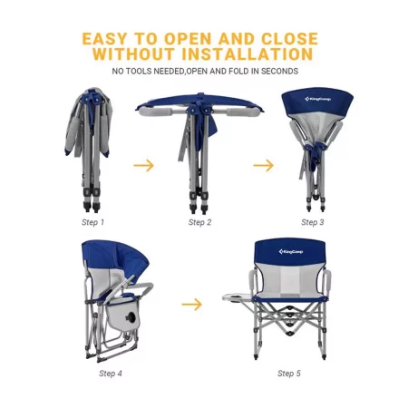 KingCamp Mesh Folding Camping Chair