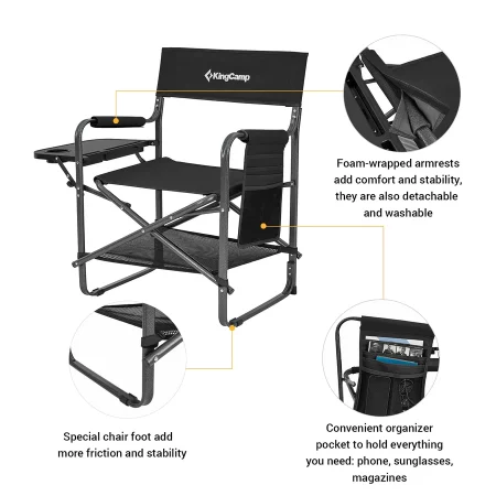 KingCamp Directors Heavy Duty Chair