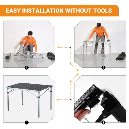 KingCamp 4-6 Person Lightweight Folding Tables