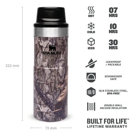 ماگ استنلی مدل Trigger Action Classic Mossy Oak
