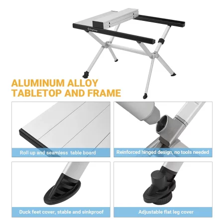 میز تاشو کینگ کمپ مدل KC2204