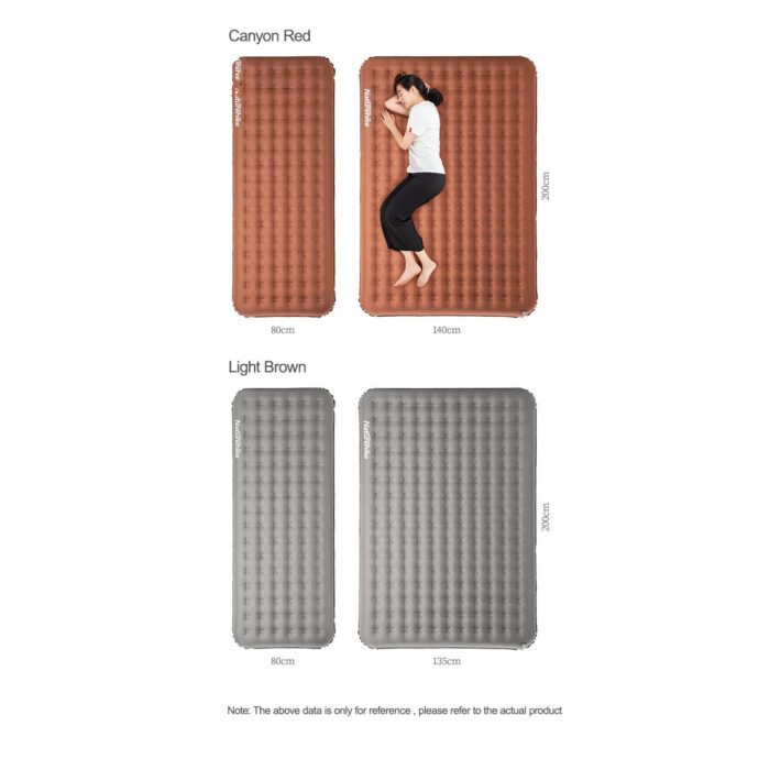 زیرانداز بادی سه بعدی ضخیم نیچرهایک مدل NH20FCD09