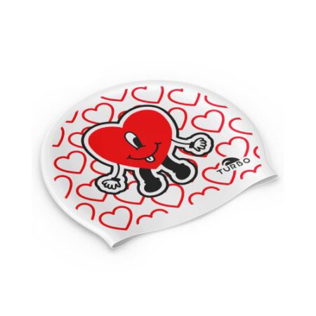 کلاه شنا سیلیکونی توربو اسپانیا مدل MI CORAZON