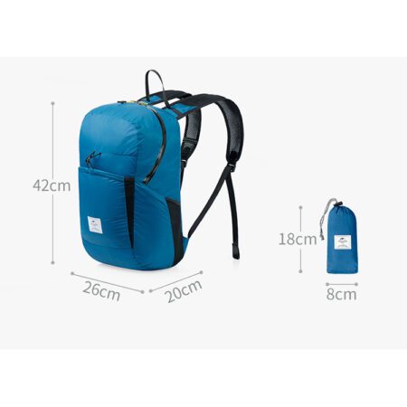 کوله پشتی نیچرهایک 22 لیتری مدل  Yunqian 22L NH17A017-B - Image 4