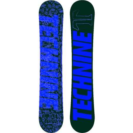 اسنوبرد TECHNINE ICON FLAT ROCK BLUE BLACK 2024 محصول کشور امریکا