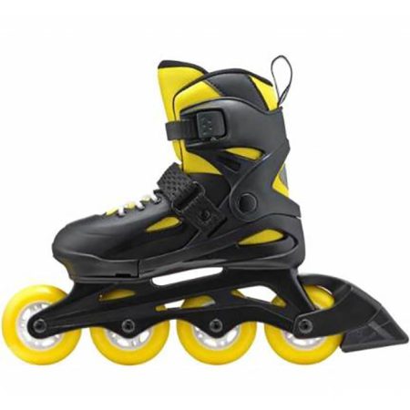 اسکیت رولربلید رویه هارد پسرانه مدل FURY BLACK YELLOW