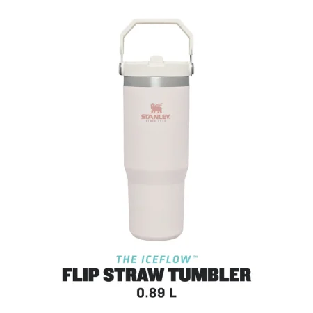 قمقمه ایس فلو استنلی مدل STANLEY CLASSIC ICEFLOW FLIP STRAW TUMBLER 0.89L