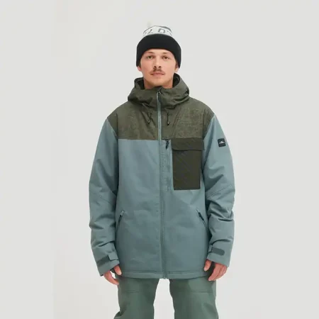 کاپشن اسکی مردانه O'NEILL UTILITY HYBRID BALSAM GREEN