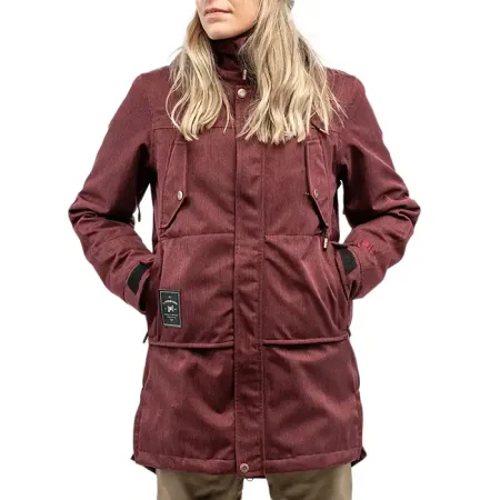 کاپشن اسکی زنانه L1 PREMIUM GOODS ASHLAND WINE