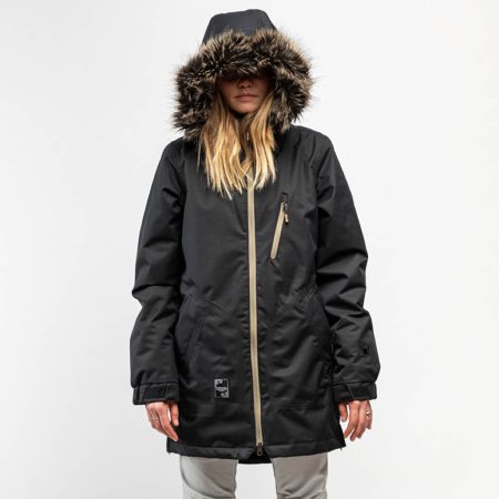 کاپشن اسکی زنانه L1 PREMIUM GOODS FIREBANKS BLACK