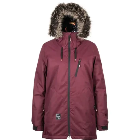 کاپشن اسکی زنانه L1 PREMIUM GOODS FIREBANKS WINE