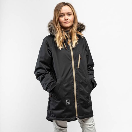 کاپشن اسکی زنانه L1 PREMIUM GOODS FIREBANKS BLACK