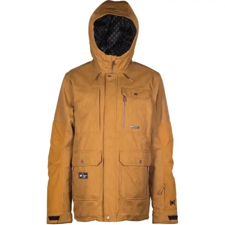 کاپشن اسکی مردانه L1 PREMIUM GOODS HIGHLAND GINGER