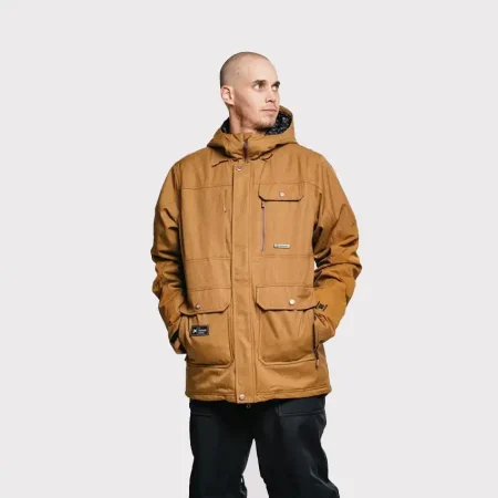کاپشن اسکی مردانه L1 PREMIUM GOODS HIGHLAND GINGER
