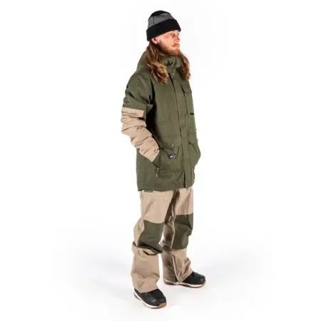 کاپشن اسکی مردانه L1 PREMIUM GOODS HIGHLAND MILITARY DUNE