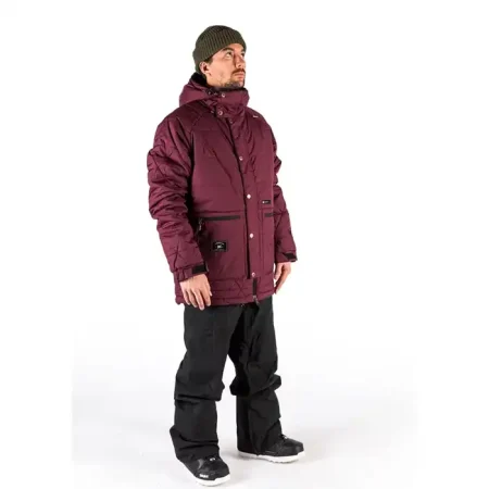 کاپشن اسکی مردانه L1 PREMIUM GOODS HORIZON WINE