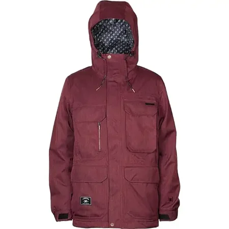 کاپشن اسکی مردانه L1 PREMIUM GOODS SUTTON WINE