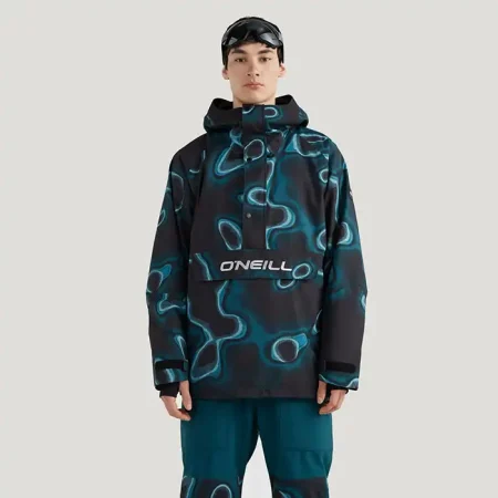کاپشن اسکی مردانه O'NEILL ANORAK BLUE HEAT MAP