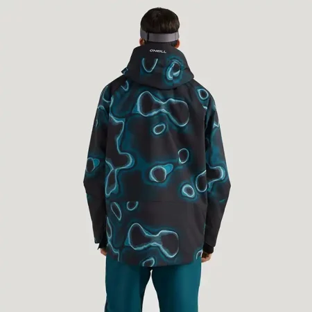 کاپشن اسکی مردانه O’NEILL ANORAK BLUE HEAT MAP
