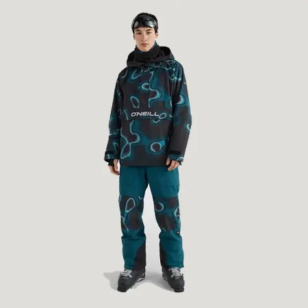 کاپشن اسکی مردانه O'NEILL ANORAK BLUE HEAT MAP