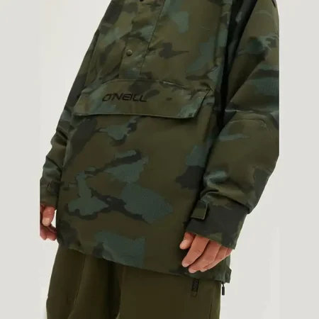 کاپشن اسکی مردانه O'NEILL ANORAK GREEN AMO CAMP