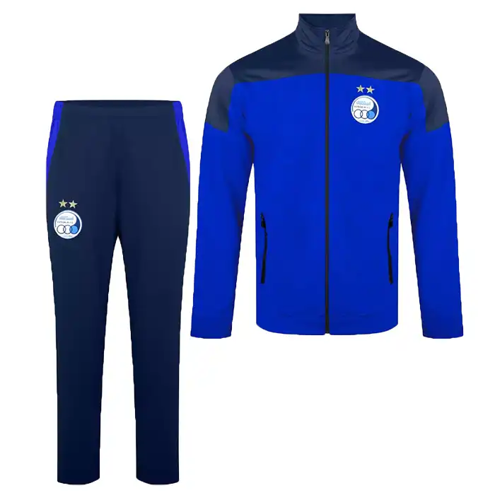 گرمکن شلوار استقلال 1402 آبی مشکی