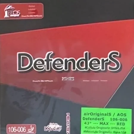 رویه راکت پینگ پنگ AIR DEFENDERS GREEN LABEL