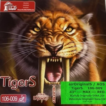 رویه راکت پینگ پنگ AIR TIGERS GREEN LABEL