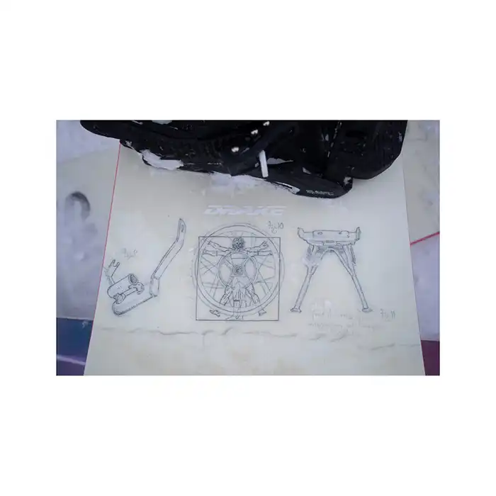 اسنوبرد DRAKE BATTLE RUSTY 2025