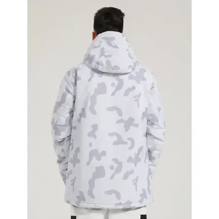 کاپشن اسکی مردانه GSOU SNOW GS2176 WHITE