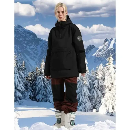 کاپشن اسکی زنانه GSOU SNOW GS2348 BLACK