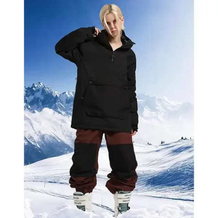 کاپشن اسکی زنانه GSOU SNOW GS2348 BLACK