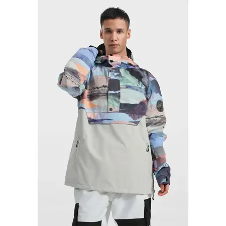 کاپشن اسکی مردانه GSOU SNOW GS2348 WHITE