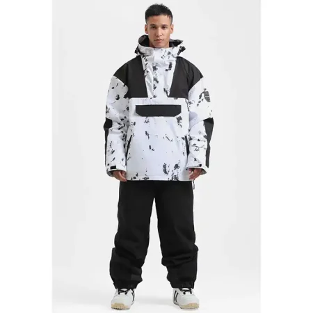 کاپشن اسکی مردانه GSOU SNOW GS2355 WHITE