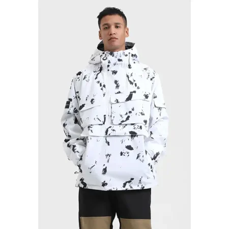 کاپشن اسکی مردانه GSOU SNOW GS2174 WHITE