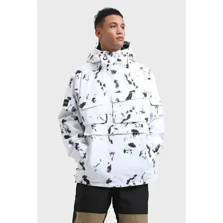 کاپشن اسکی مردانه GSOU SNOW GS2174 WHITE