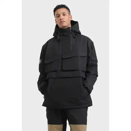 کاپشن اسکی مردانه GSOU SNOW GS2174 BLACK