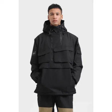 کاپشن اسکی مردانه GSOU SNOW GS2174 BLACK