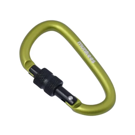 کارابین مانکیز مدل D-Shape Carabiner With Screw Lock
