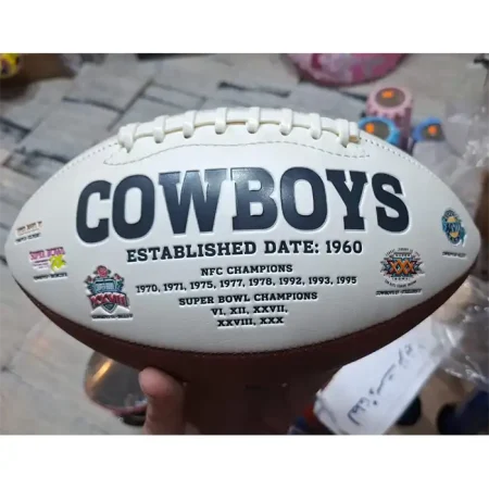 توپ راگبی طرح Dallas Cowboys سایز 5