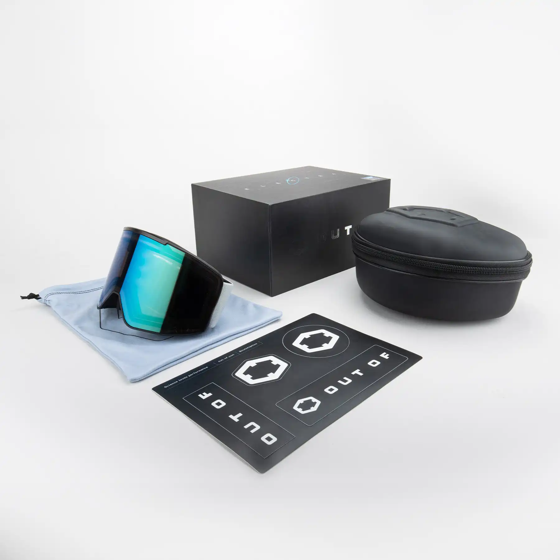 عینک اسکی اوت اف مدل ELECTRA 3 GRAY 2026 با لنز اختصاصی الکتریک