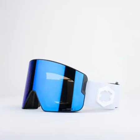 عینک اسکی مگنتی اوت اف مدل ZENITH WHITE LARGE 2026 با لنز ZEISS + لنز اضافه