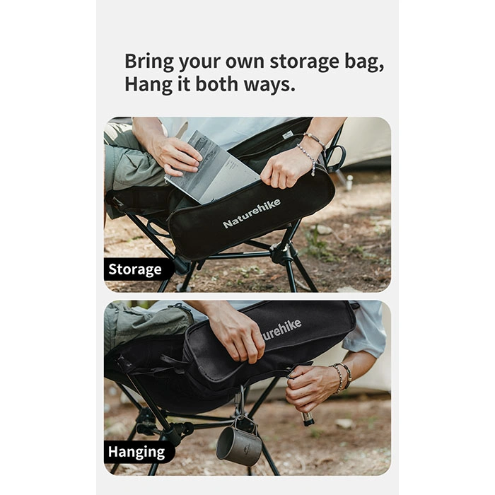 صندلی تاشو نیچرهایک مدل Clamshell002