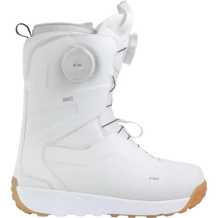 بوت اسنوبرد زنانه نورث‌ویو مدل Grace SL.AM 2027 رنگ White نسخه زنانه Legend با تنظیم دو ناحیه‌ای