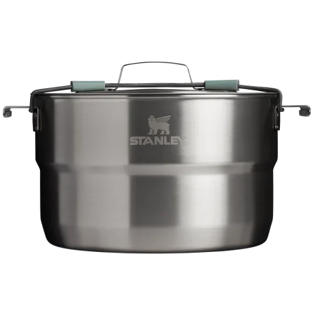 ست کامل آشپزی و سرو استنلی مدل Wildfare Core بیست پارچه 4 نفره (همراه قابلمه و ماهیتابه)