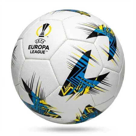 توپ فوتبال طرح لیگ اروپا (UEFA Europa League) مدل دوختی پاکستانی